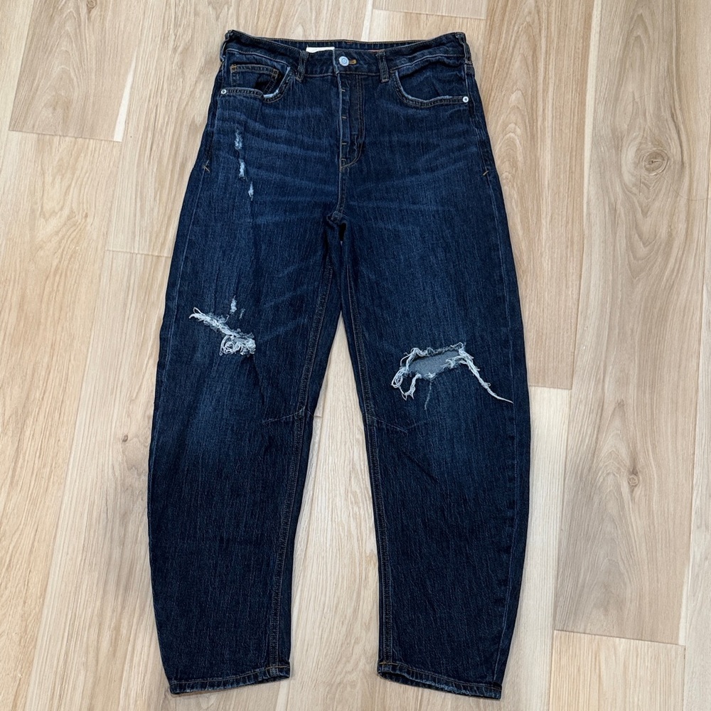 Pilot barrel jeans